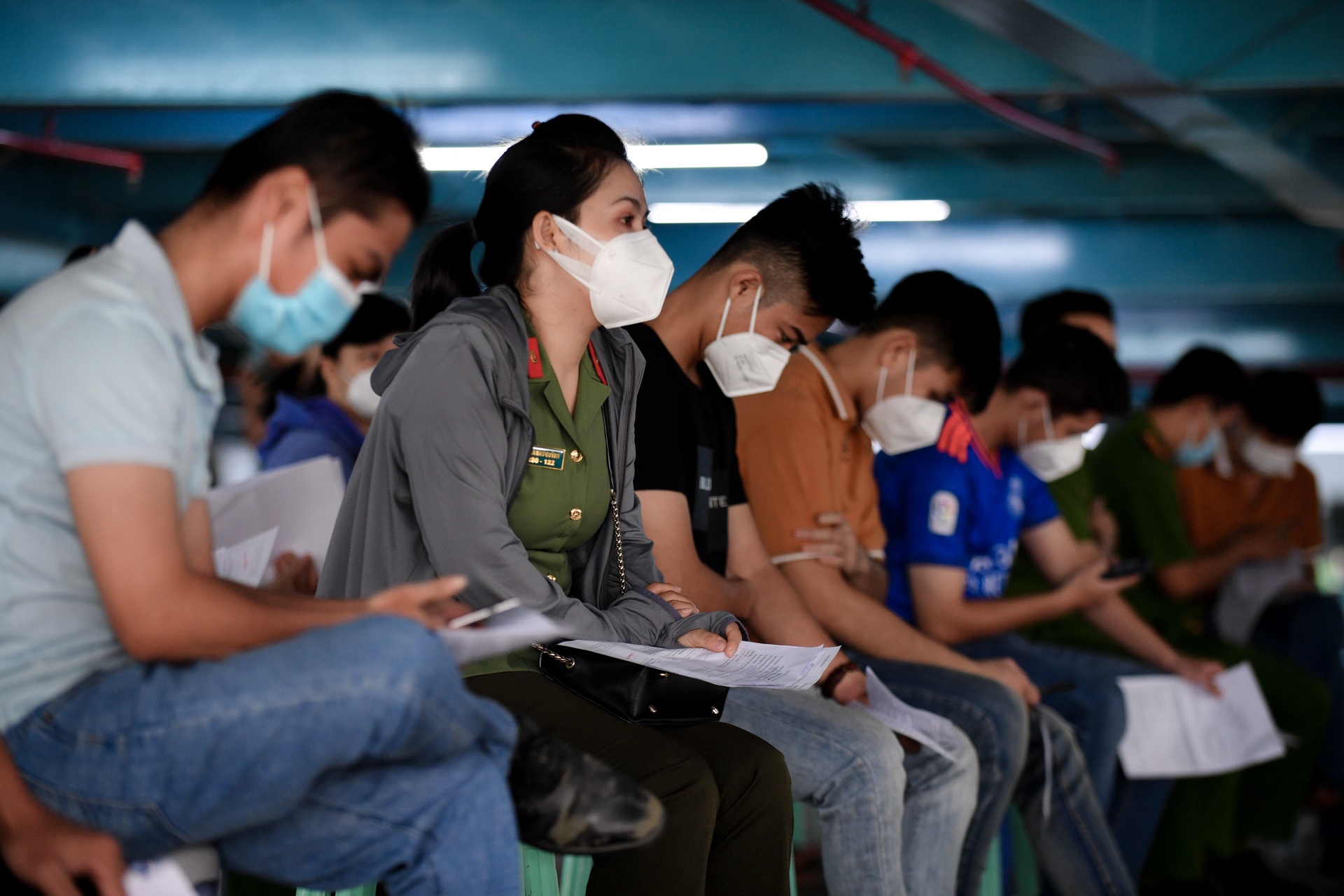 TP.HCM tiem vaccine mui 3 anh 2