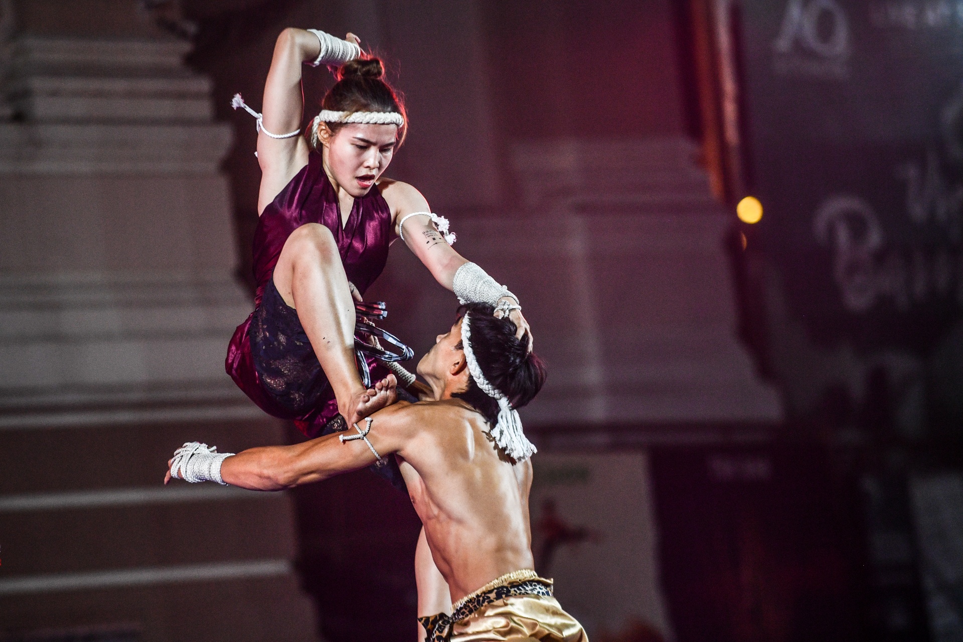 Man nhan voi cac tiet muc trinh dien vo thuat tai Nha hat TP.HCM hinh anh