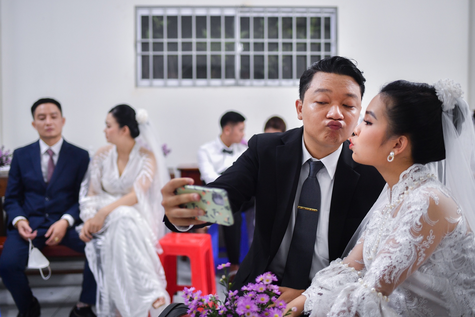 lễ cưới tập thể của 20 y bác sĩ ảnh 3 le cuoi tap the cua 20 y bac si anh 3