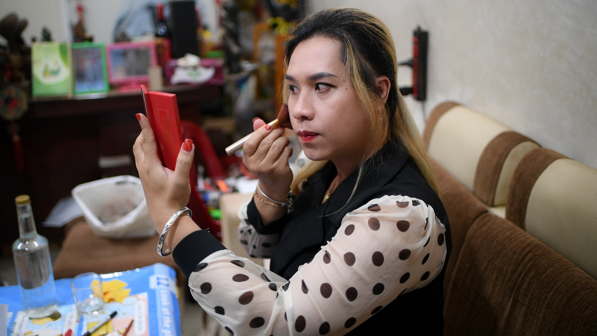 Nữ võ sĩ chuyển giới tại TP.HCM ảnh 2 Nu vo si chuyen gioi tai TP.HCM anh 2