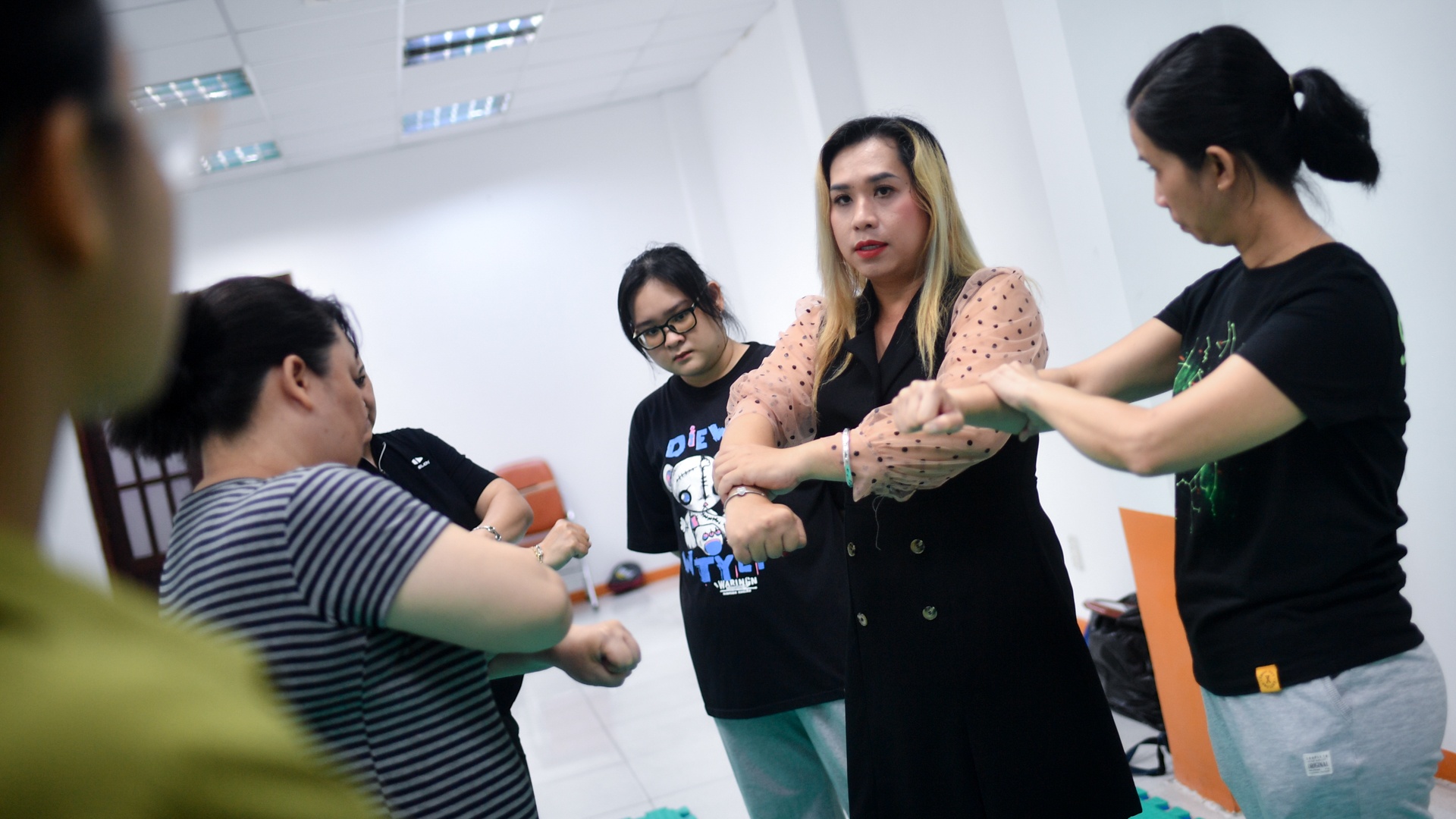 Nữ võ sĩ chuyển giới tại TP.HCM ảnh 10 Nu vo si chuyen gioi tai TP.HCM anh 10