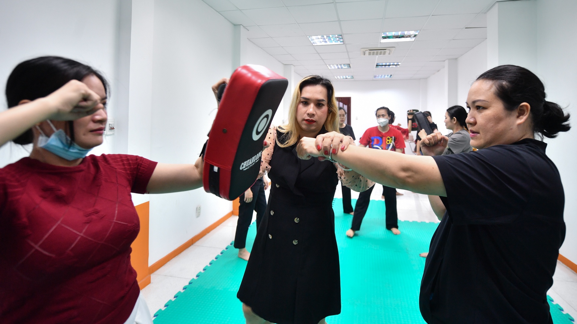 Nữ võ sĩ chuyển giới tại TP.HCM ảnh 12 Nu vo si chuyen gioi tai TP.HCM anh 12