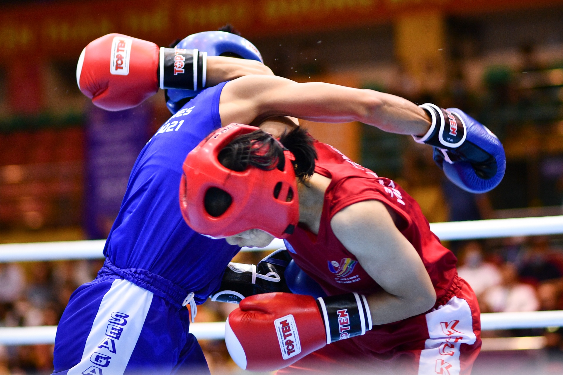 Hang Nga HCV sea games kickboxing anh 6
