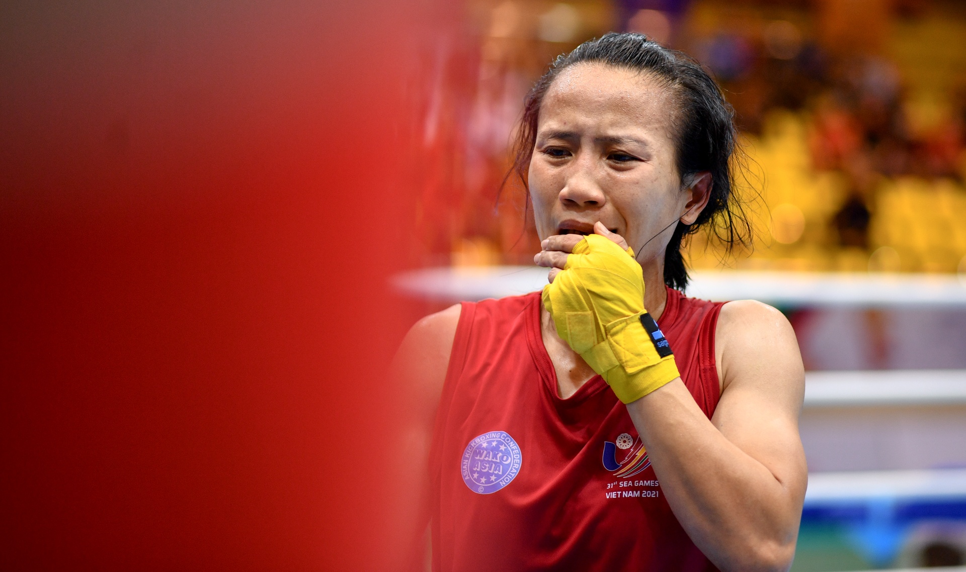 Hang Nga HCV sea games kickboxing anh 2