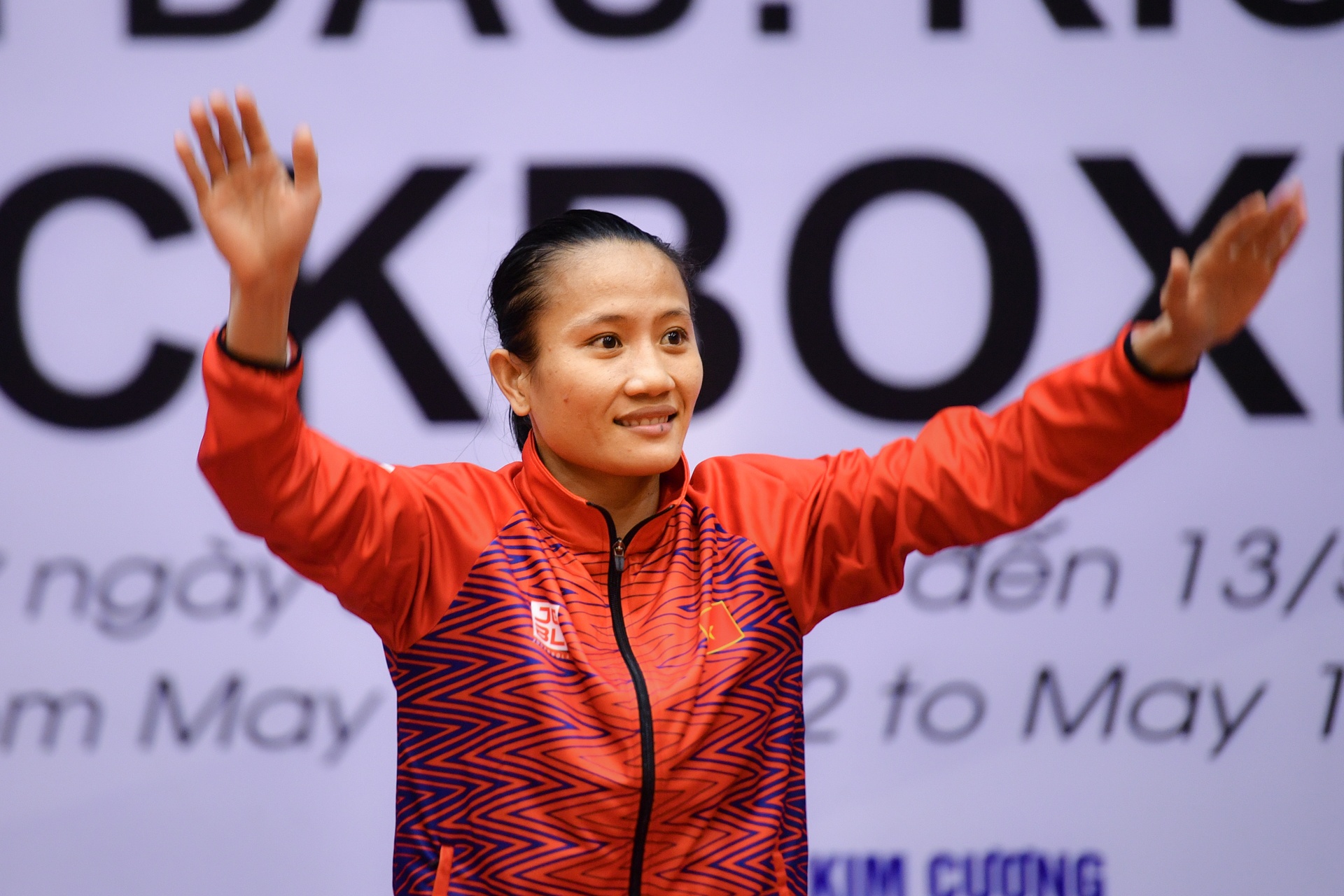 Hang Nga HCV sea games kickboxing anh 4