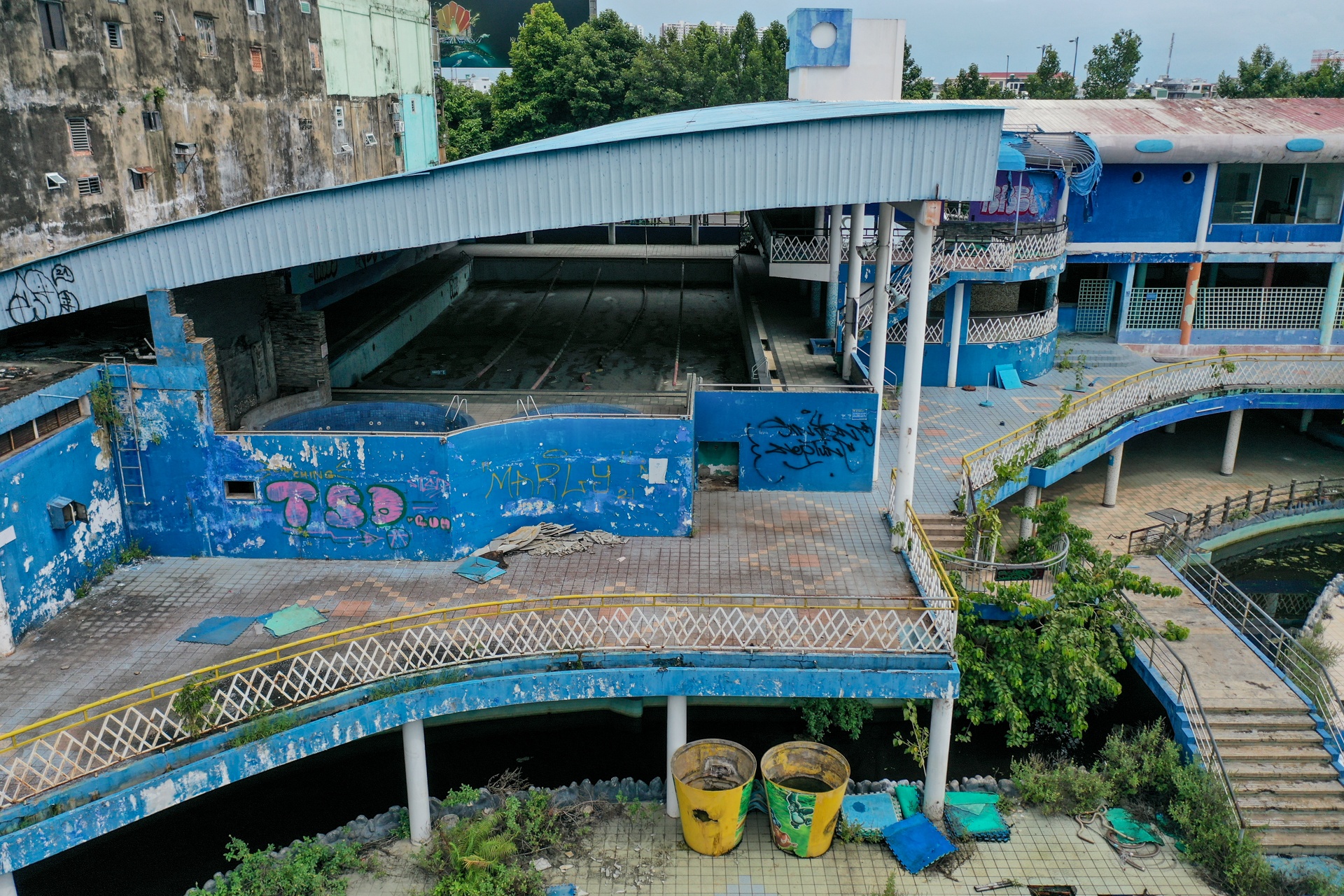 Cong vien nuoc Dai The Gioi bo hoang o TP.HCM anh 6