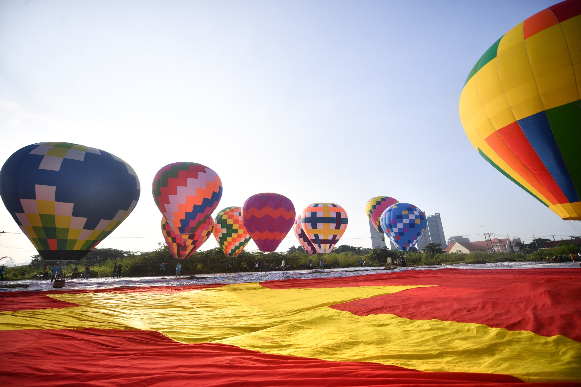 khinh khi cau,  quoc khanh,  TP.HCM anh 12