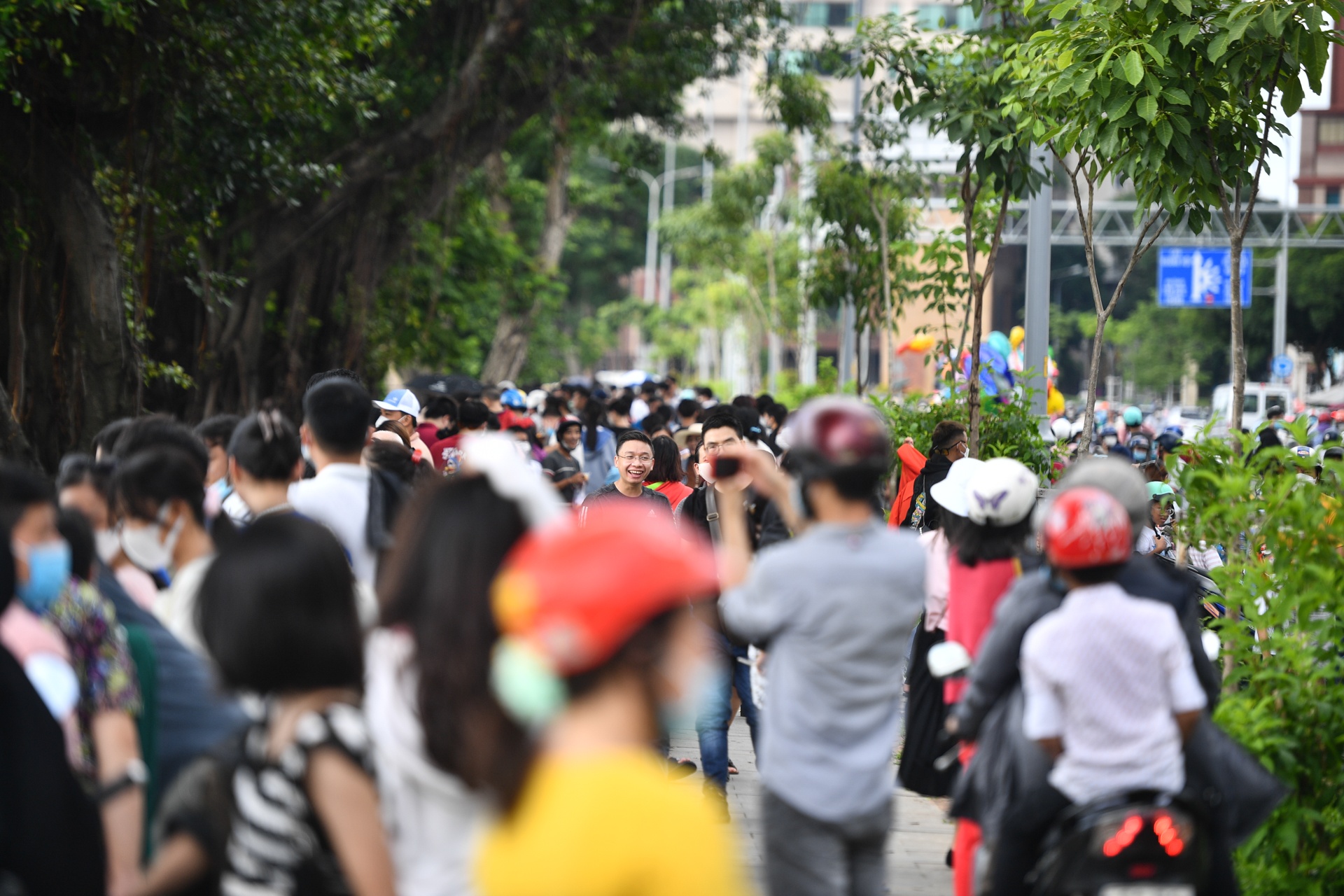 khinh khi cau,  quoc khanh,  TP.HCM anh 11