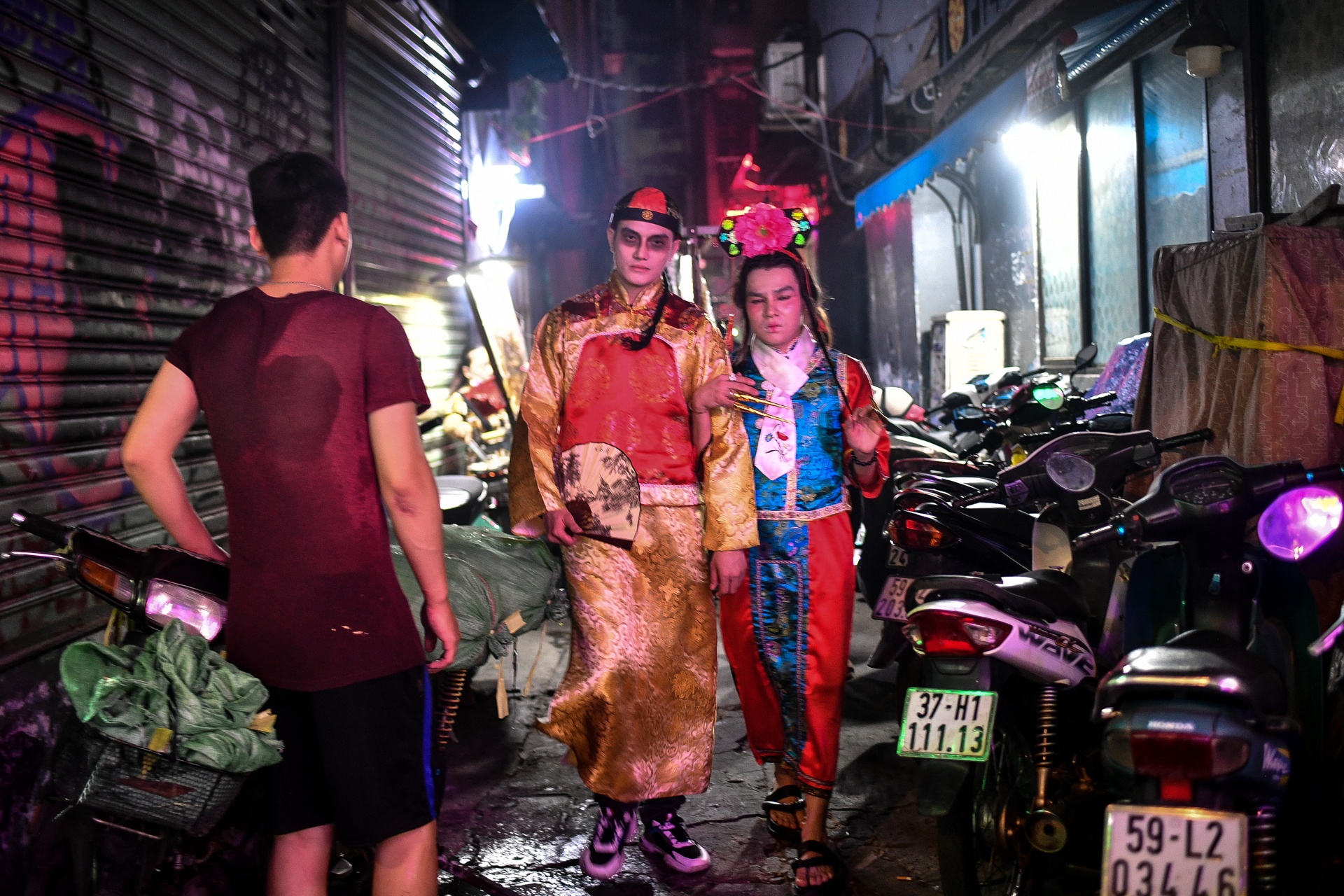 Halloween tai Bui Vien anh 9