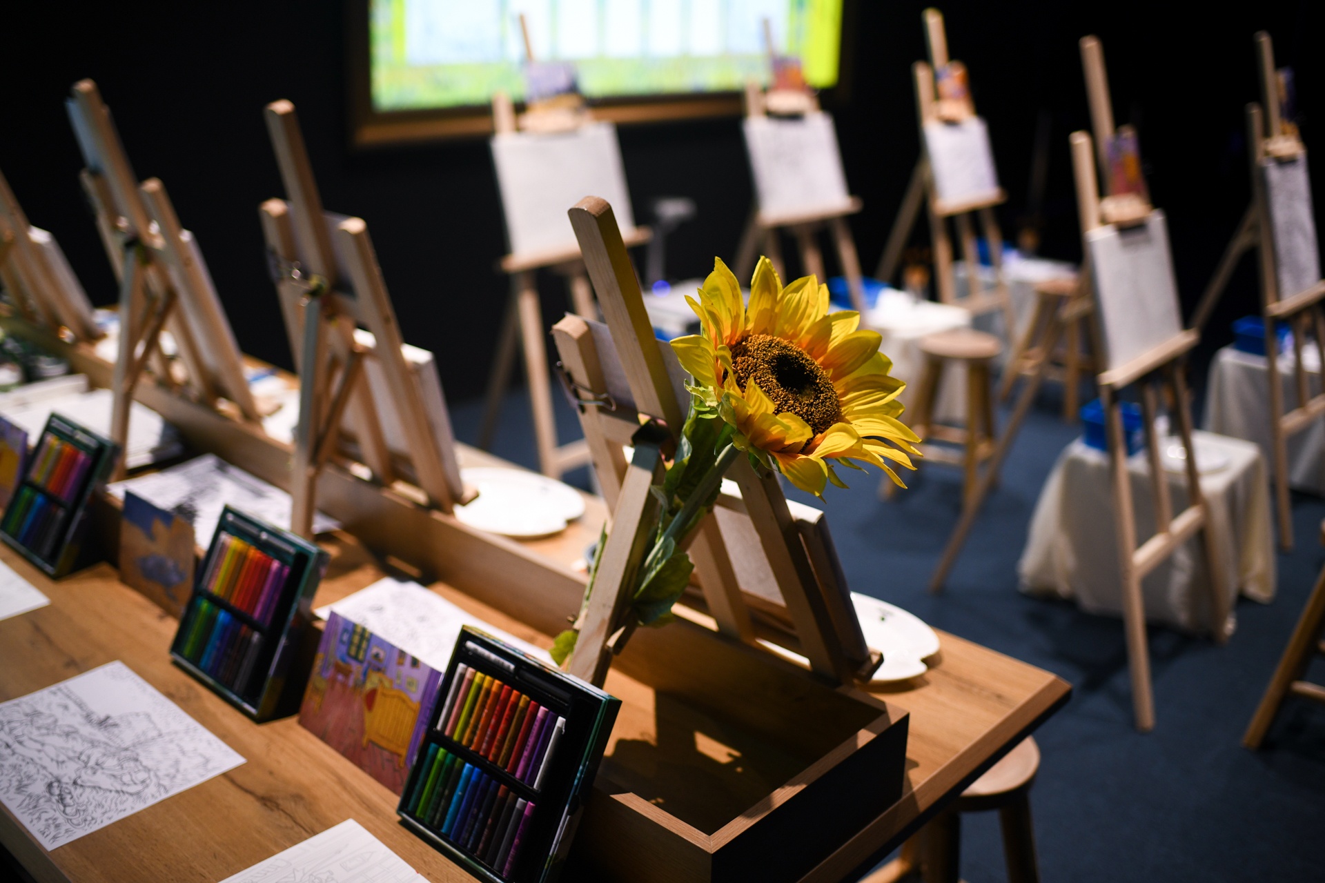 Trien lam Van Gogh TP.HCM anh 11