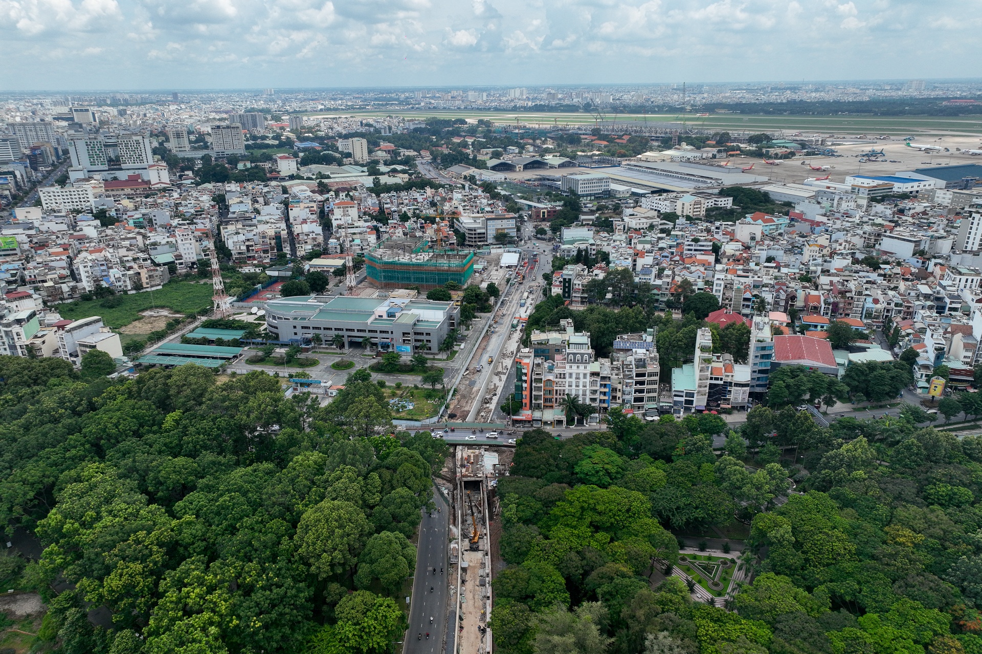 ket xe Tan Son Nhat anh 1