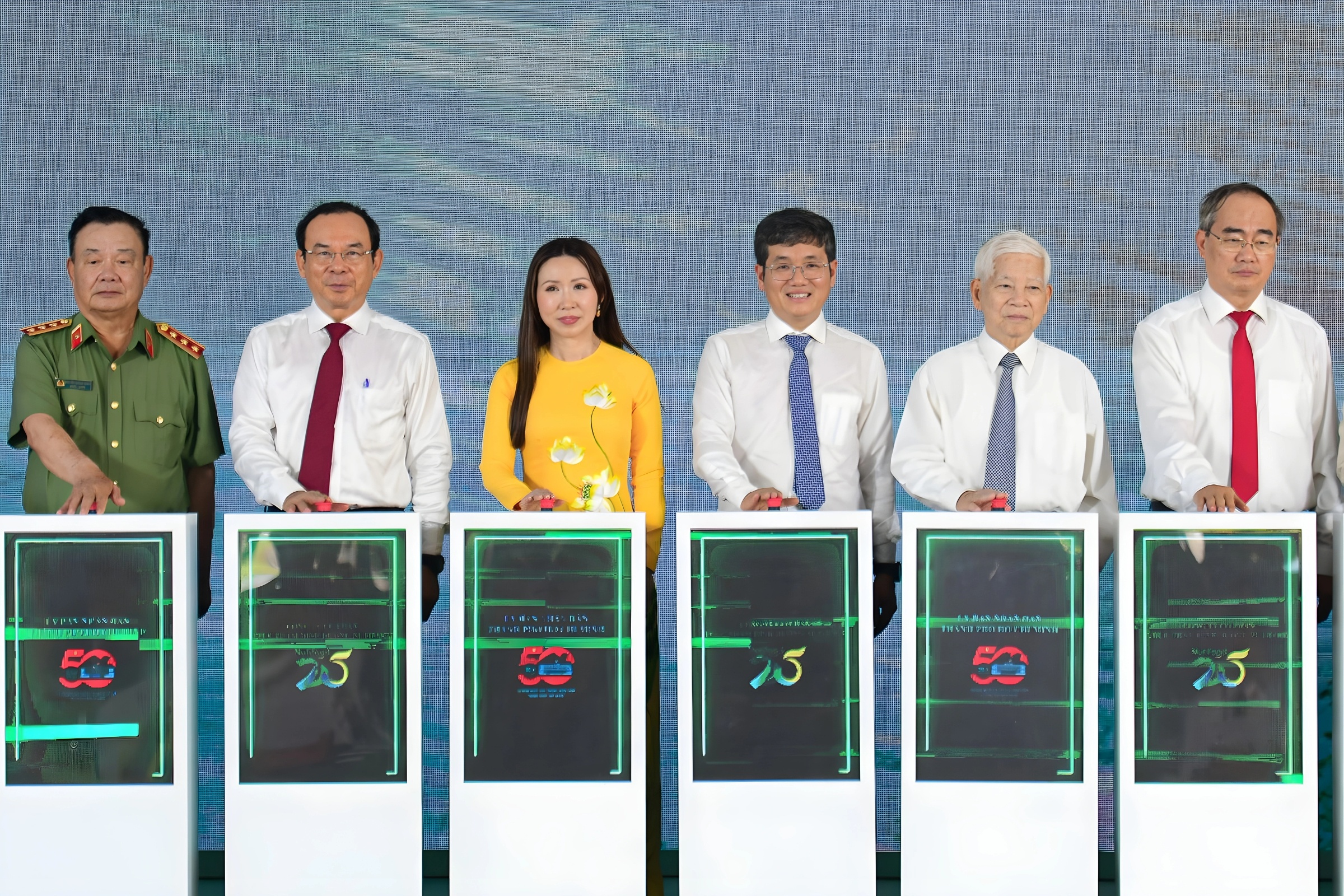 TP.HCM khoi cong cau di bo nghin ty qua song Sai Gon hinh anh