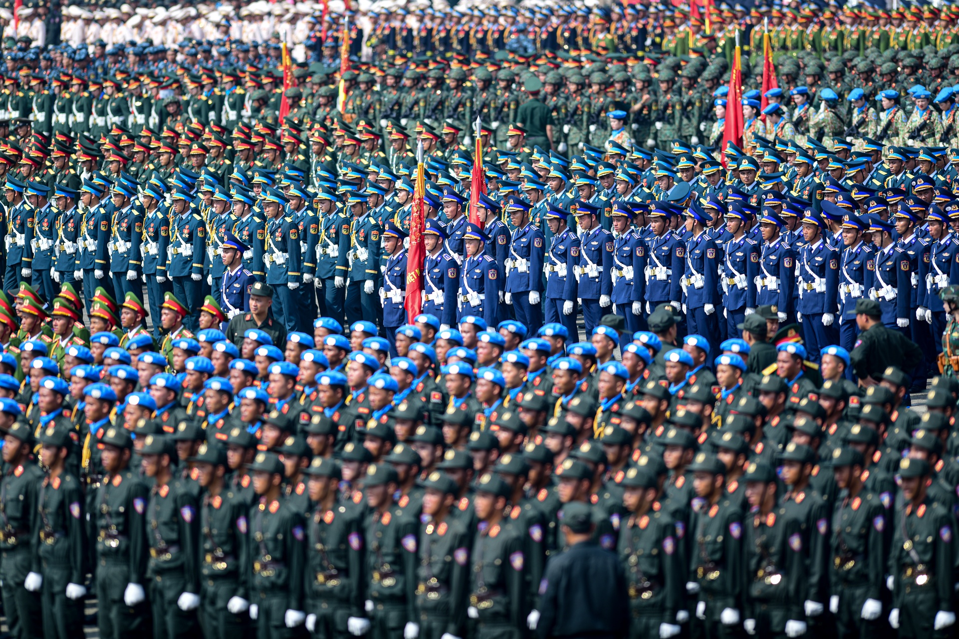 Tong Tham muu truong QDND Viet Nam chi dao tong hop luyen hinh anh