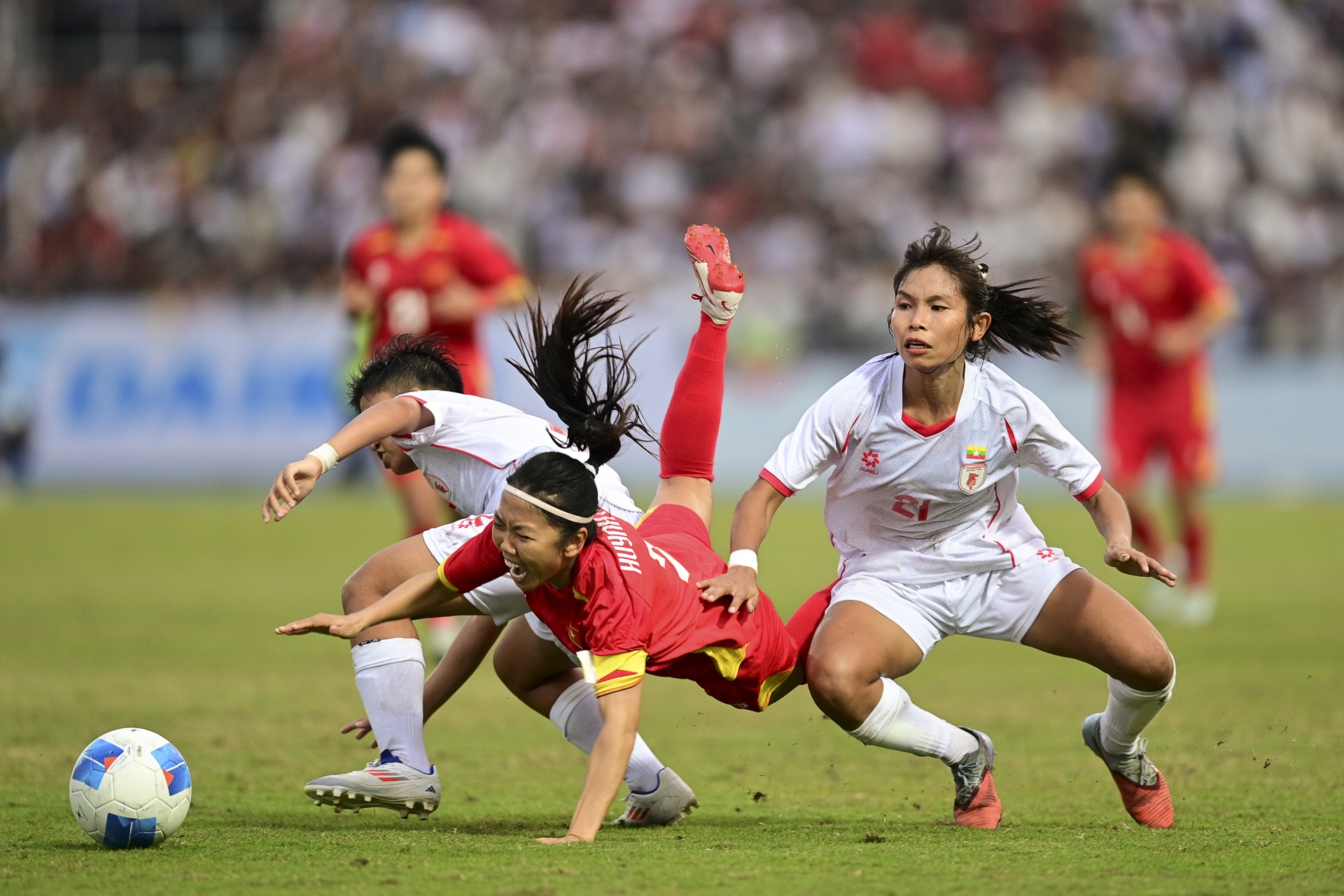 sea games,  seam games 33,  thai lan,  viet nam,  bong da nu anh 7