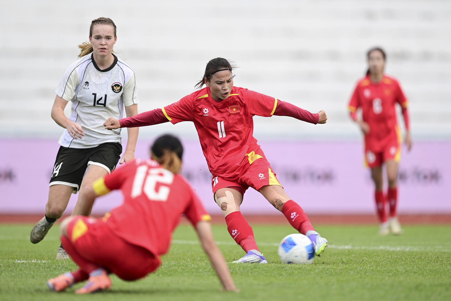 bong da nu sea games anh 4