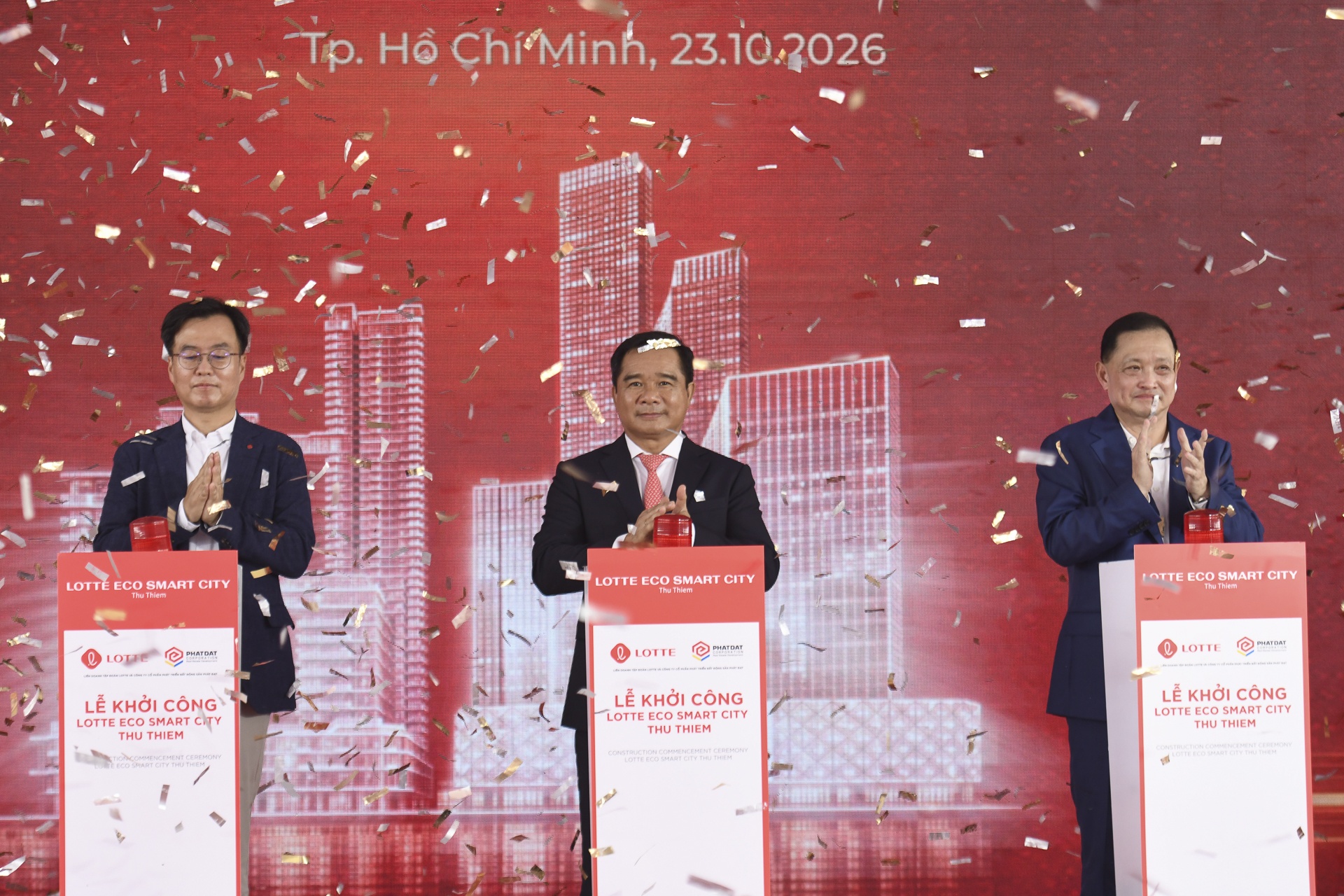 'Siêu' dự án Lotte Eco Smart City Thu Thiem 1,4 tỷ USD khởi công