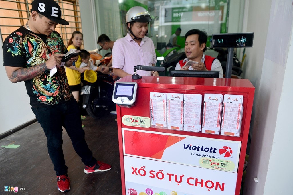 xo so dien toan,  xo so Vietlott anh 1