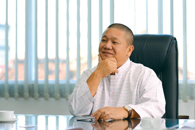 Chu tich Hoa Sen: Loi nhuan the, ly gi khong san xuat thep hinh anh