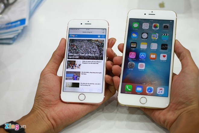 thoi vang son cua iphone xach tay anh 1