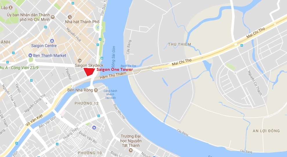 Saigon One Tower bi siet no anh 2
