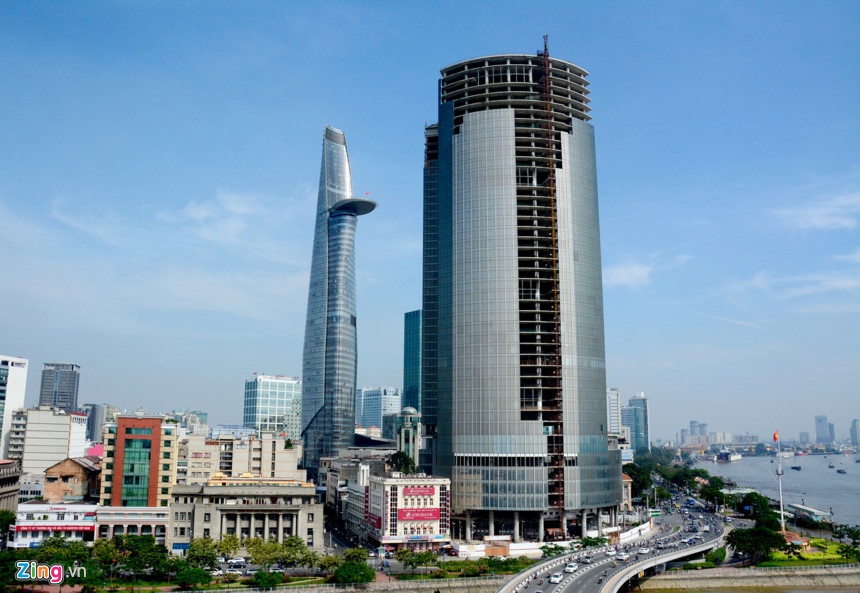 Saigon One Tower bi siet no anh 1