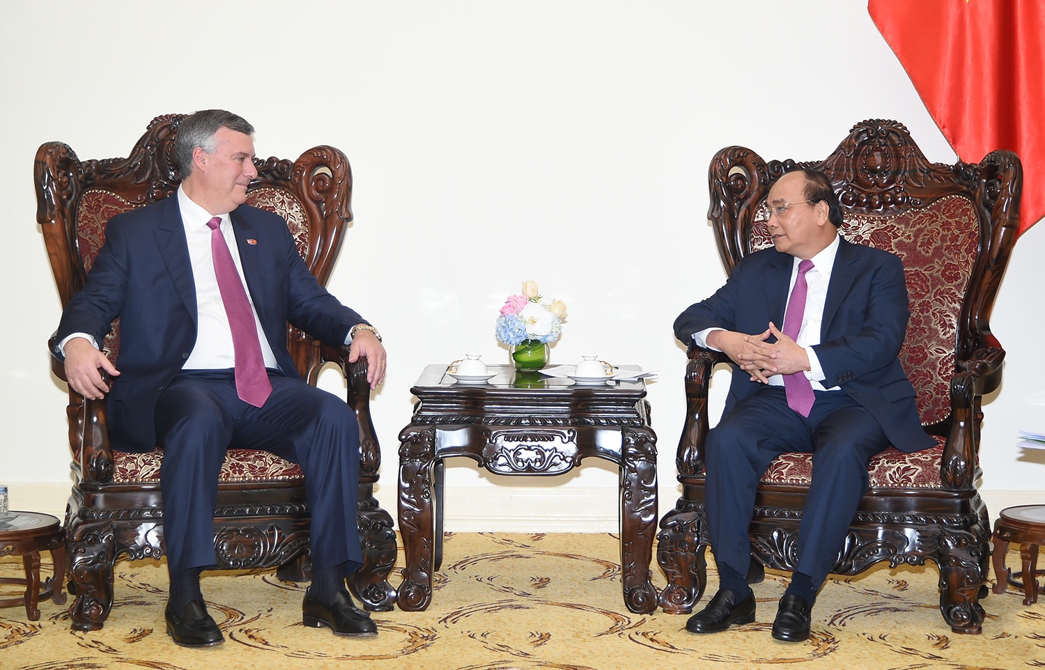 thu tuong gap go boeing anh 1