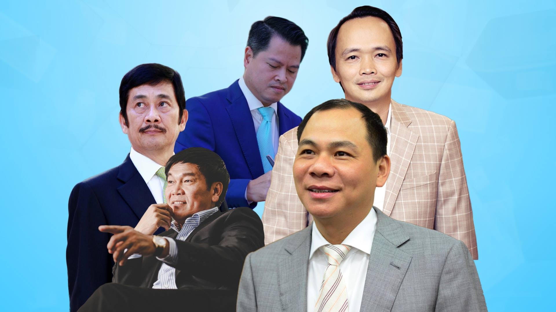 Buc tranh nguoi giau nhat san chung khoan Viet 2017 hinh anh