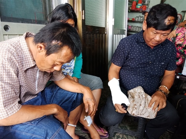 Nguoi dan to chu dau tu thue 'giang ho' giai toa mat bang tai Sai Gon hinh anh