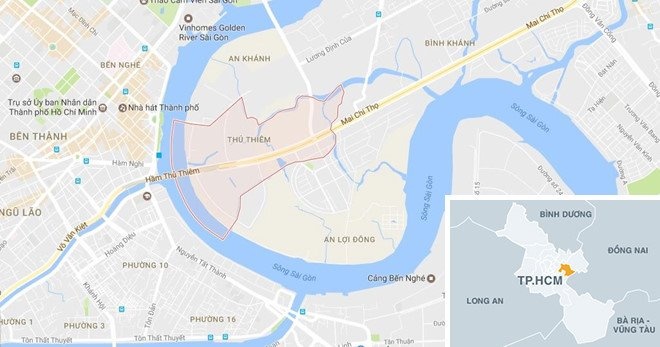 Khu đô thị mới Thủ Thiêm ảnh 5 Khu do thi moi Thu Thiem anh 5