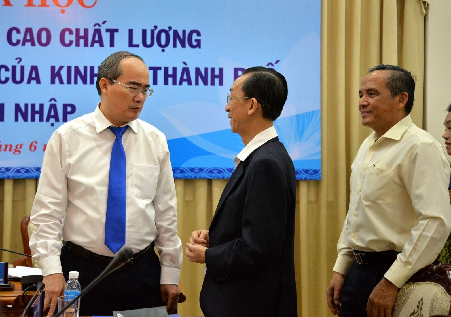 Bí thư Nguyễn Thiện Nhân nói về khong gian phát triển tp ảnh 1 Bi thu Nguyen Thien Nhan noi ve khong gian phat trien tp anh 1