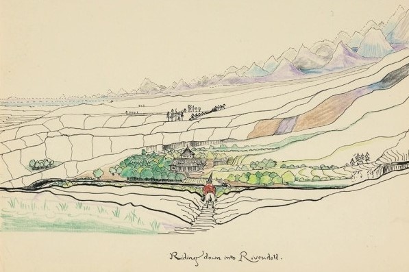 Xuat ban 'Anh chang Hobbit' voi minh hoa cua chinh tac gia hinh anh