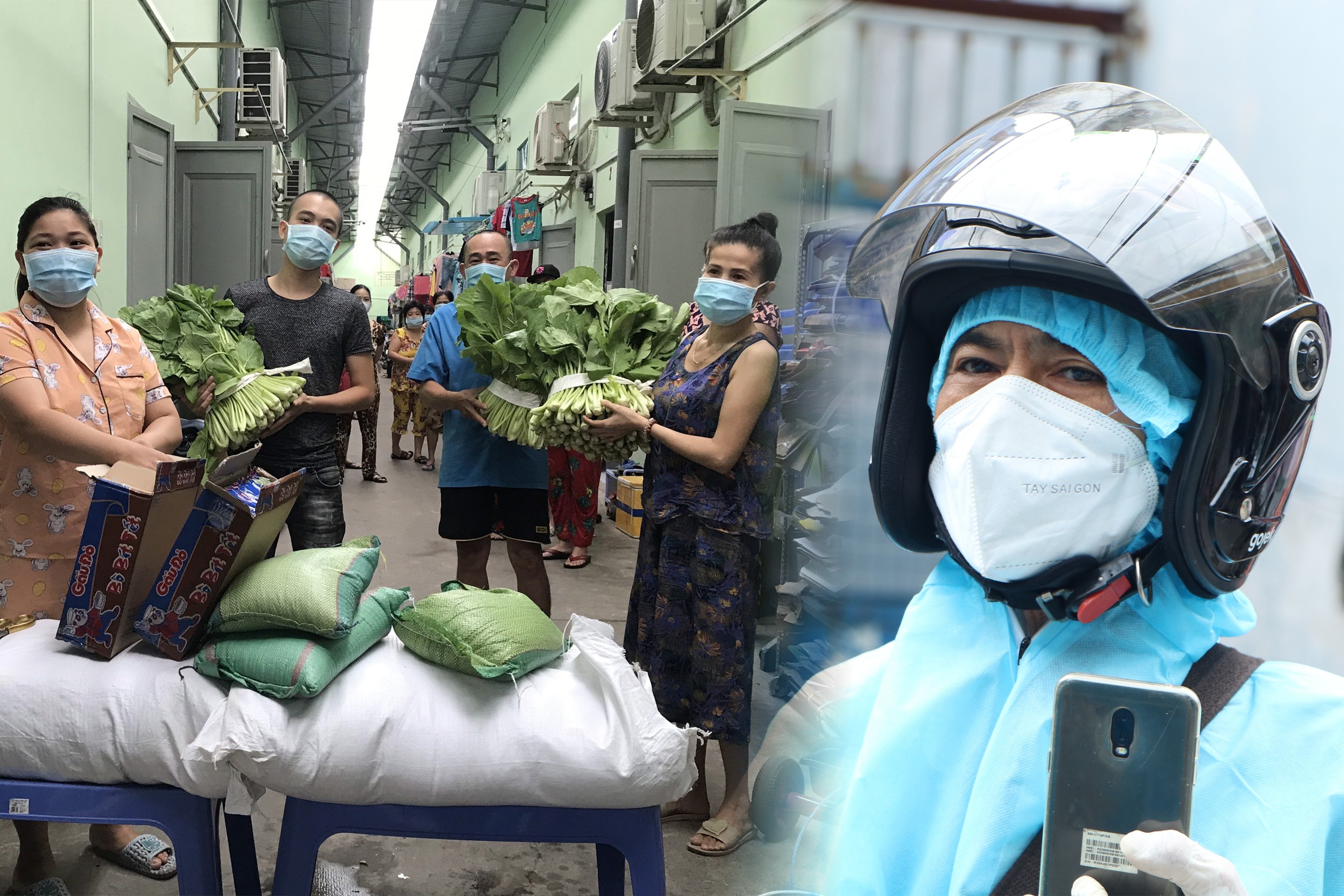 Theo chan hiep si 55 tuoi di lam tu thien o TP.HCM hinh anh