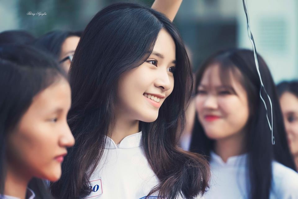 nữ sinh nổi bật lễ hội áo dài ảnh 1 nu sinh noi bat le hoi ao dai anh 1