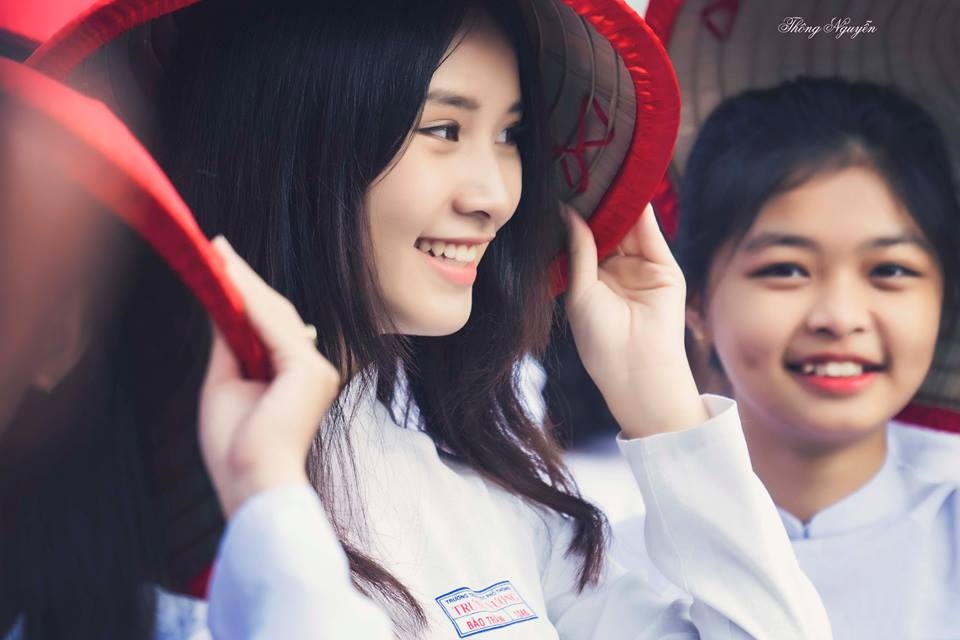 nữ sinh nổi bật lễ hội áo dài ảnh 9 nu sinh noi bat le hoi ao dai anh 9