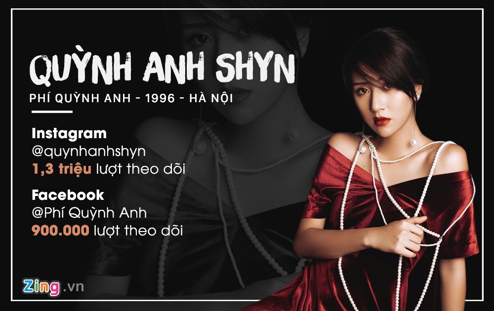 Quỳnh Anh Shyn là hot girl ảnh hưởng nhất với giới trẻ Việt? - Gương ...