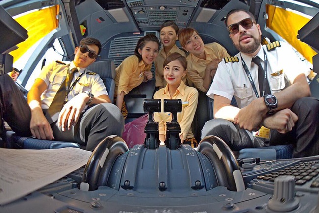 tiep vien hang khong xinh nhu hot girl anh 9