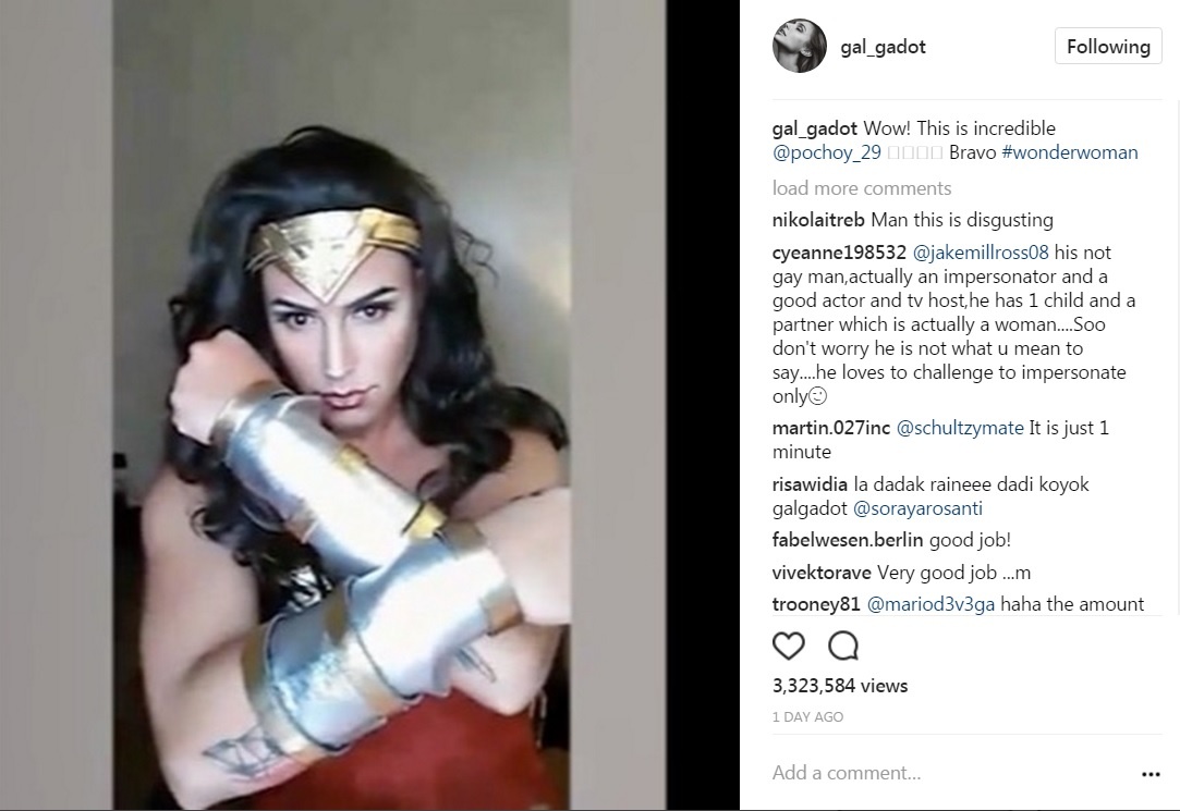chàng trai hóa trang wonder woman ảnh 2 chang trai hoa trang wonder woman anh 2