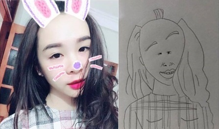 Dan mang do xo nho 'thanh biem hoa' ve chan dung hai huoc hinh anh