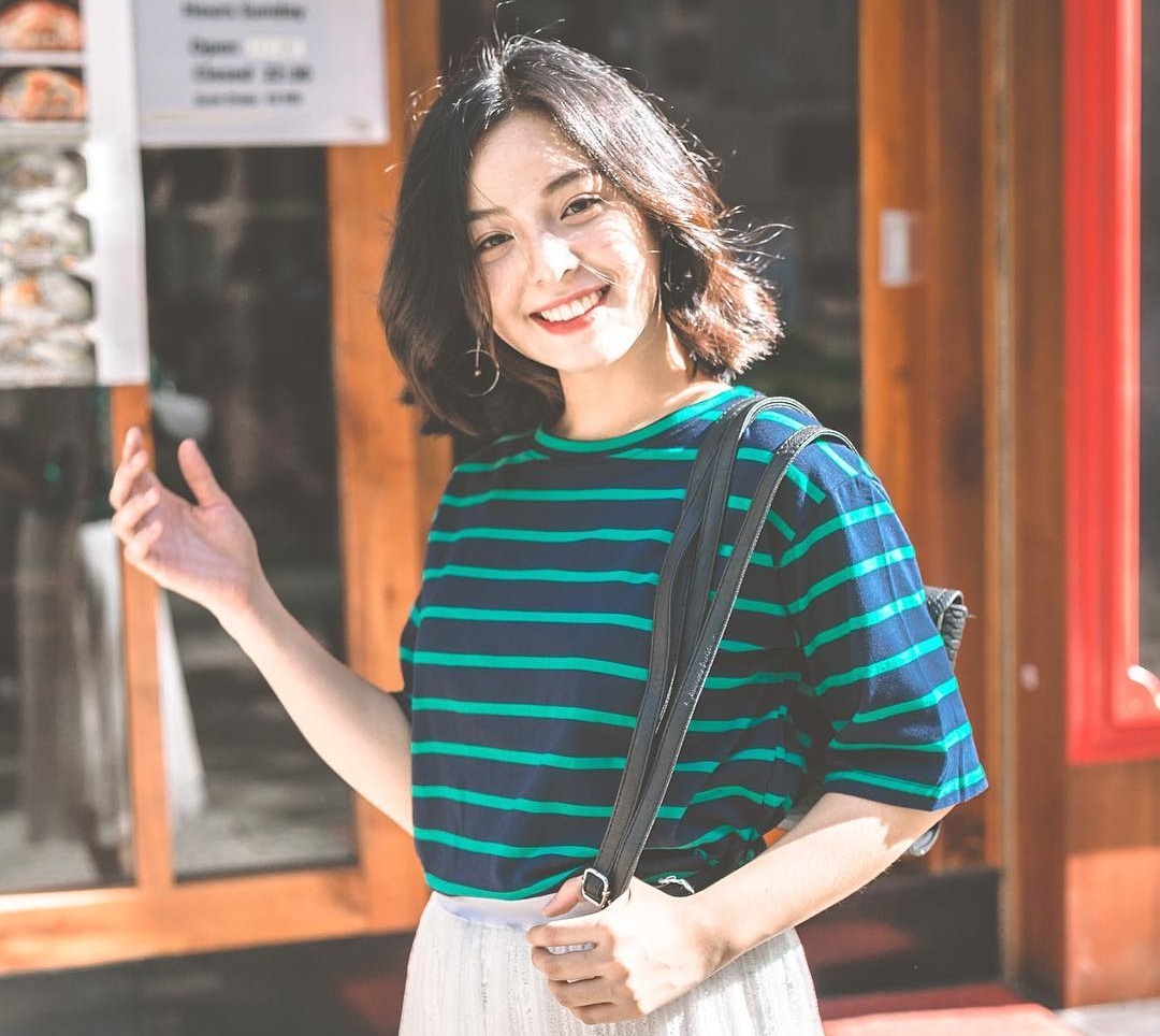 nhan sac xinh dep cua mau nu 18 tuoi cao 1m70 anh 1