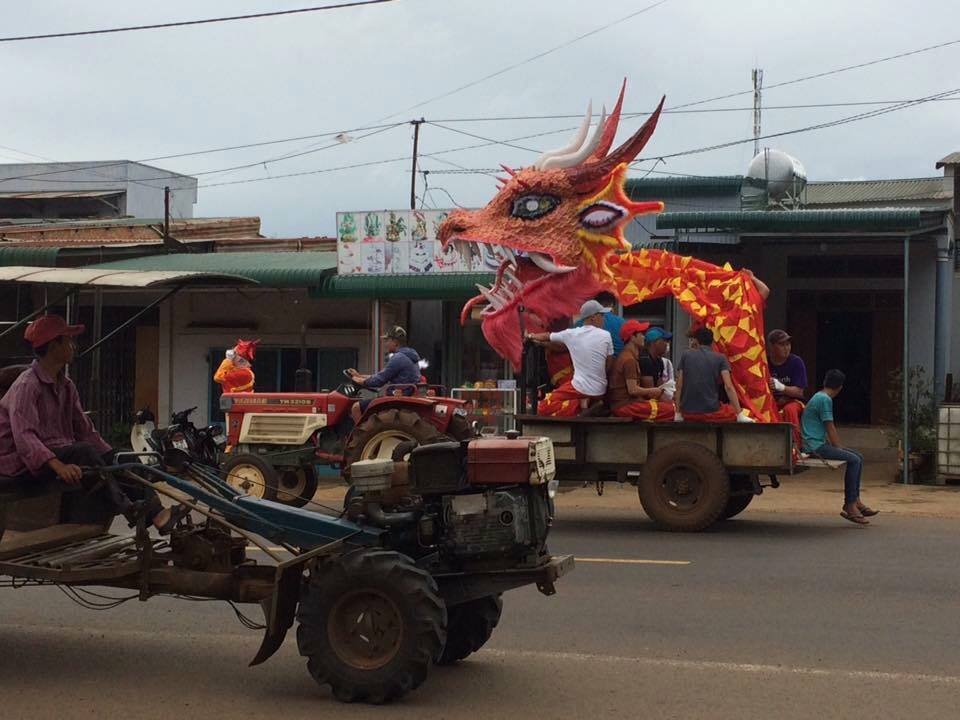 đội lân sư rồng ở đắk lắk ảnh 3 doi lan su rong o dak lak anh 3
