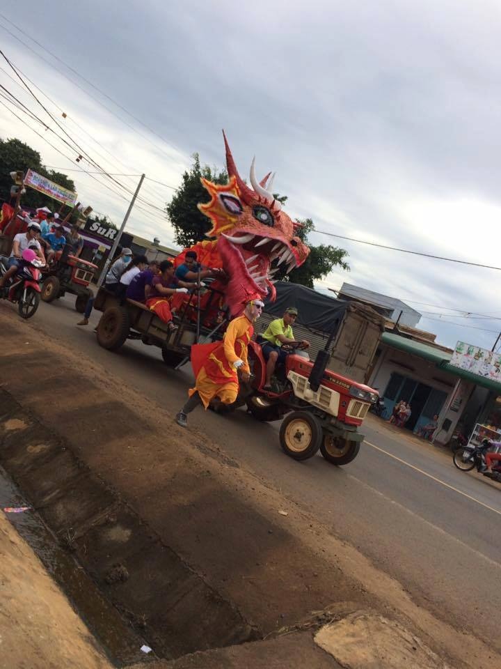 đội lân sư rồng ở đắk lắk ảnh 4 doi lan su rong o dak lak anh 4