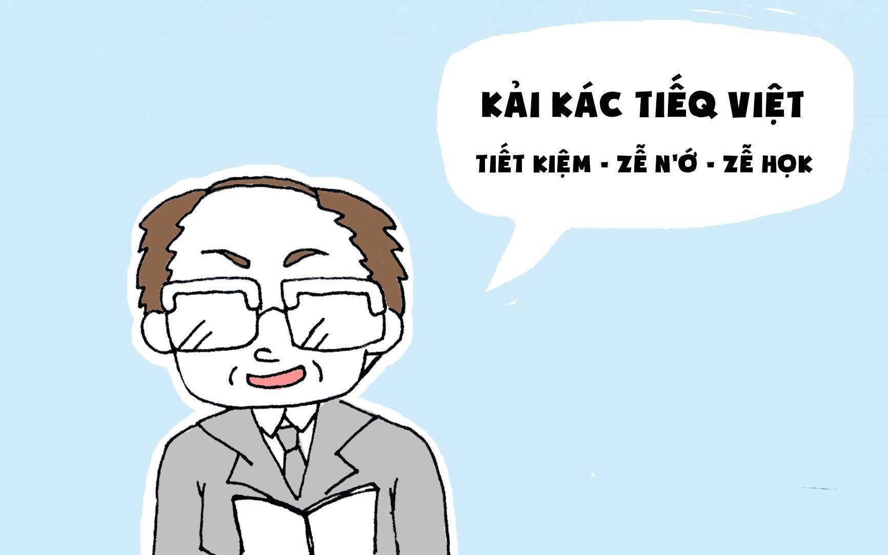 Doi ban se troi ve dau neu cai cach chu viet 'tieq Viet'? hinh anh