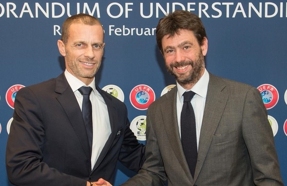 Chu tich UEFA khau chien voi Juventus vi Super League hinh anh