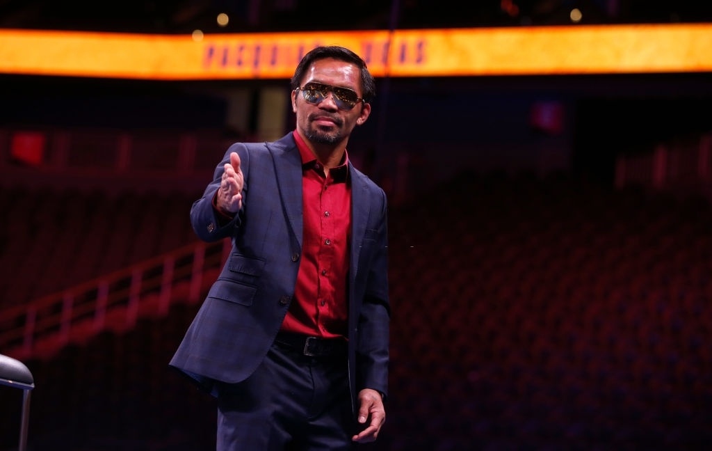 Pacquiao bi dau mat anh 1