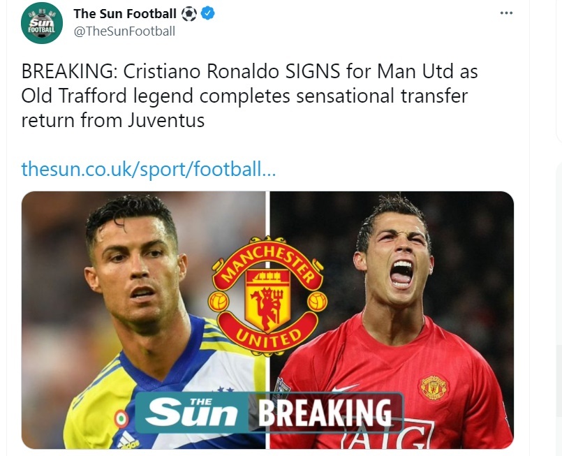 Ronaldo tro ve Man United anh 1