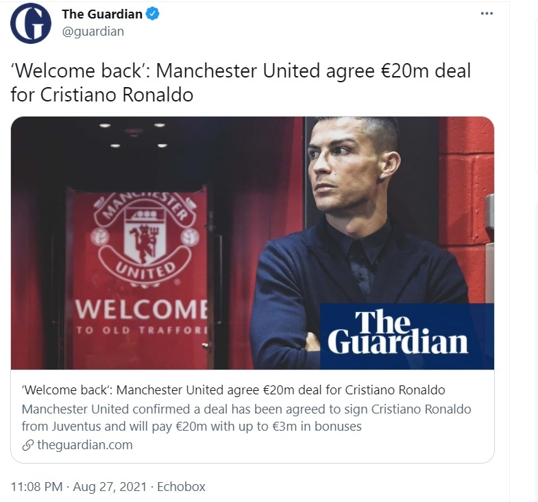 Ronaldo tro ve Man United anh 2