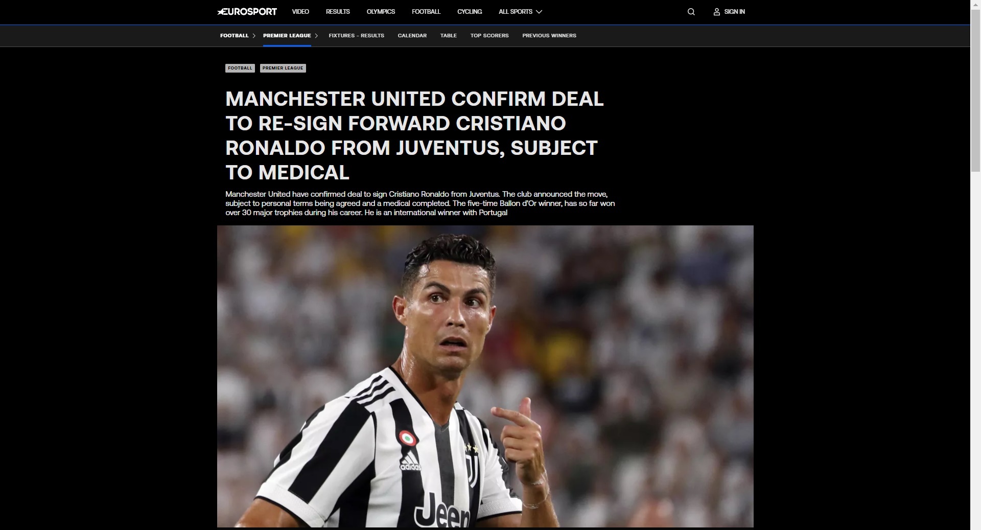 Ronaldo tro ve Man United anh 8