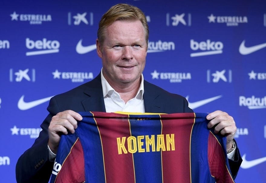 HLV Koeman to lanh dao Barca thieu ton trong hinh anh