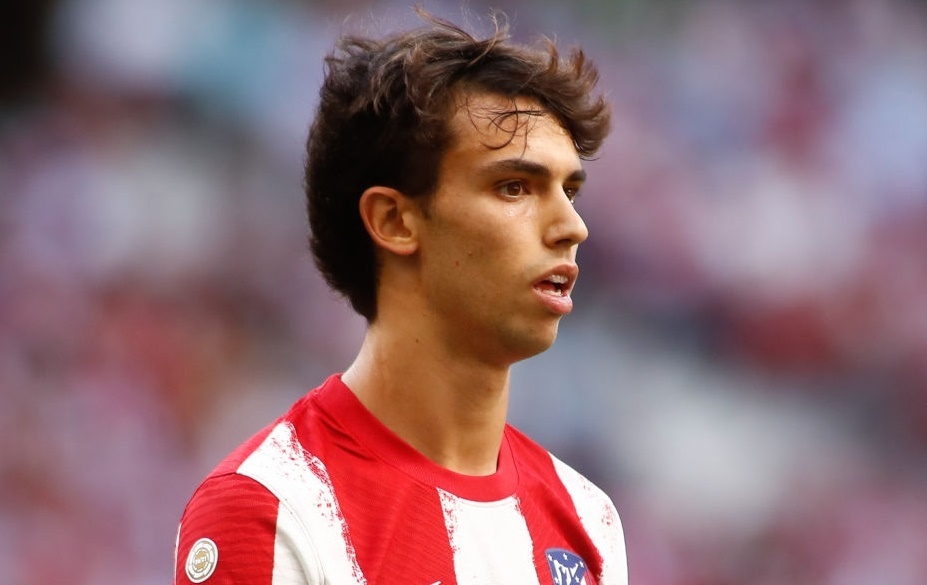 Joao Felix nhan the do trong ngay Atletico hoa tran thu hai lien tiep hinh anh