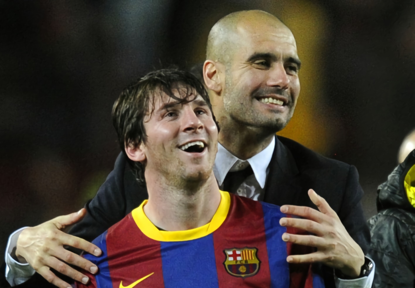 Ngay HLV Guardiola gap lai Messi hinh anh